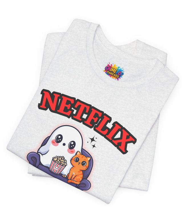 Netflix and Thrill Pastel Shirt