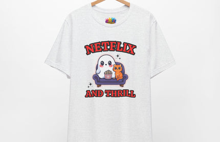 Netflix and Thrill Pastel Shirt