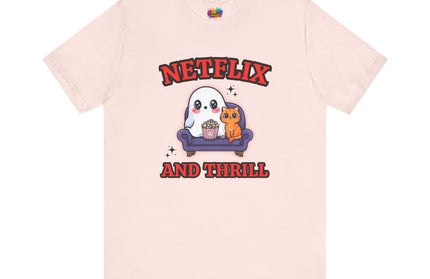 Netflix and Thrill Pastel Shirt