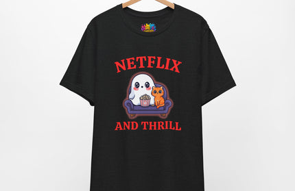 Netflix and Thrill Pastel Shirt