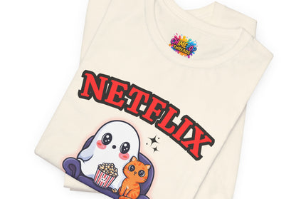 Netflix and Thrill Pastel Shirt