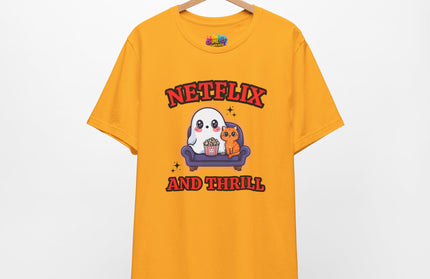 Netflix and Thrill Pastel Shirt