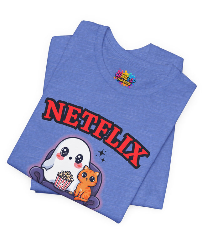 Netflix and Thrill Pastel Shirt