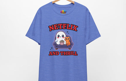 Netflix and Thrill Pastel Shirt