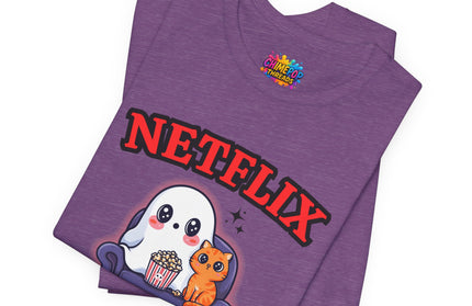 Netflix and Thrill Pastel Shirt