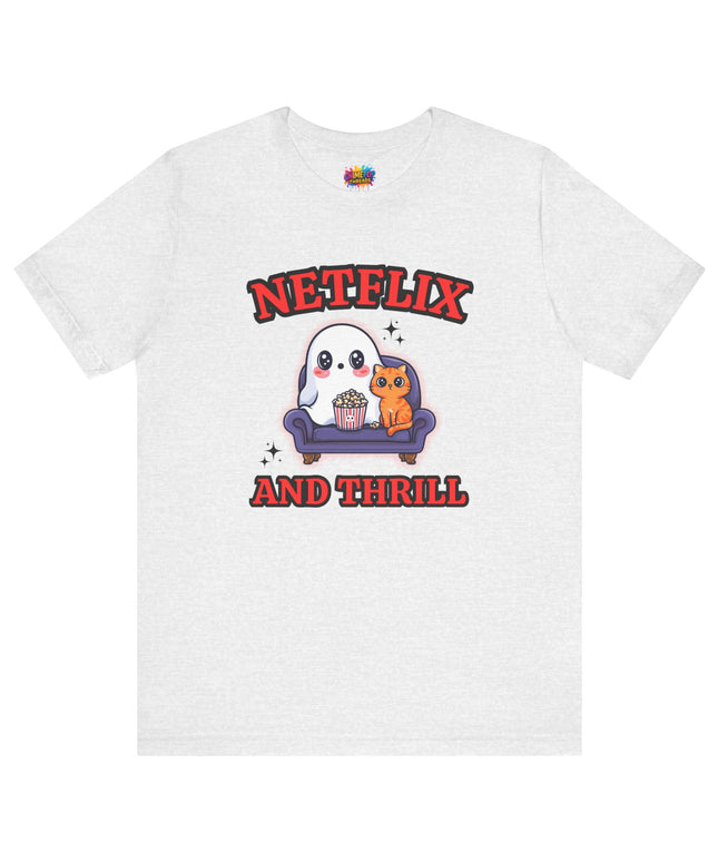 Netflix and Thrill Pastel Shirt