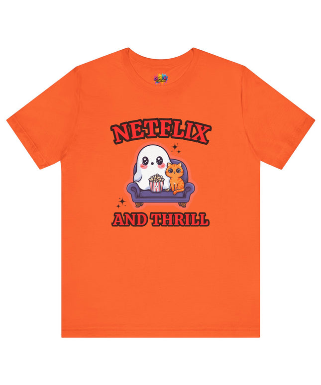 Netflix and Thrill Pastel Shirt