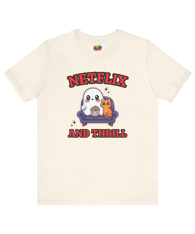 Netflix and Thrill Pastel Shirt