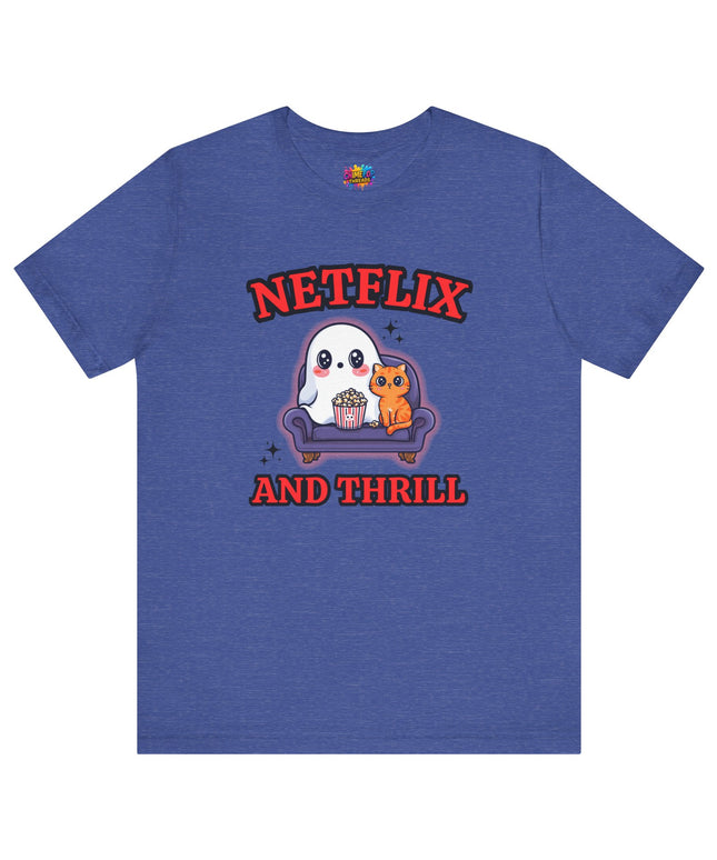 Netflix and Thrill Pastel Shirt