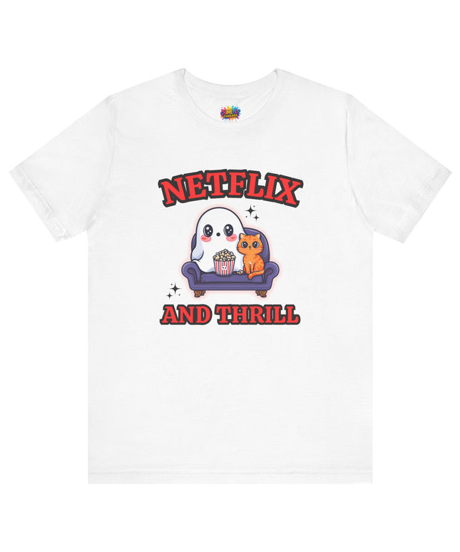 Netflix and Thrill Pastel Shirt