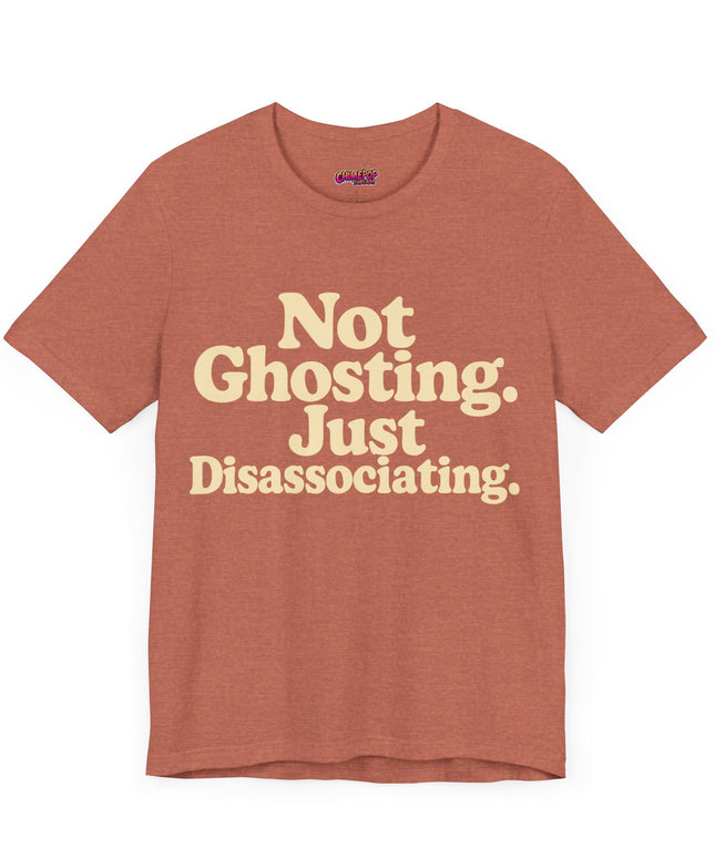 Not Ghosting Sepia Glow T-Shirt