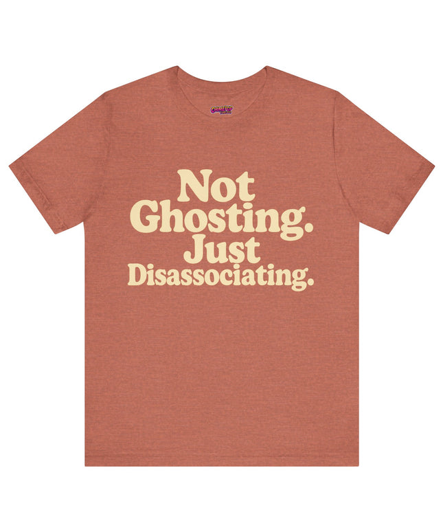 Not Ghosting Sepia Glow T-Shirt