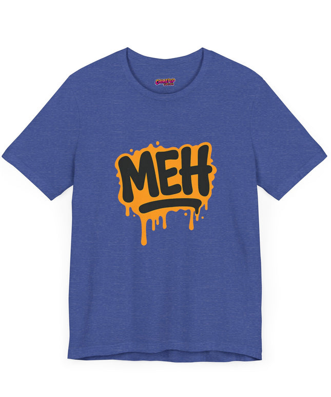 ORANGE GRAFFITTI DRIPPY MEH GRAPHIC TEE