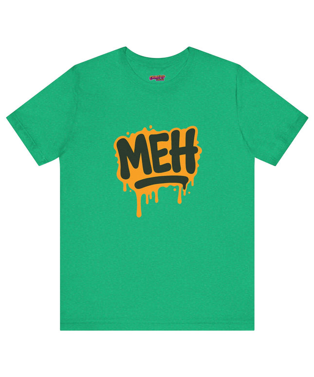 ORANGE GRAFFITTI DRIPPY MEH GRAPHIC TEE
