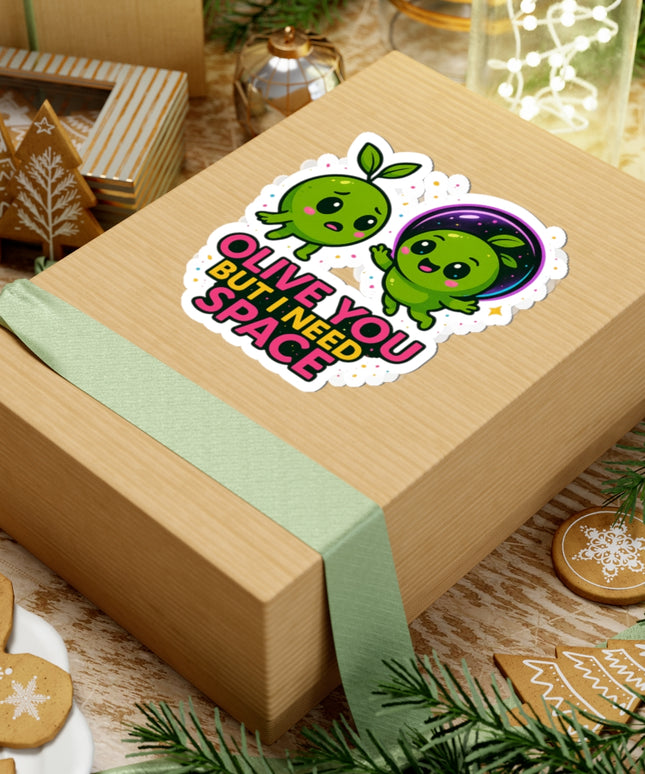 Olive You, But I Need Space ChimePop Stickers