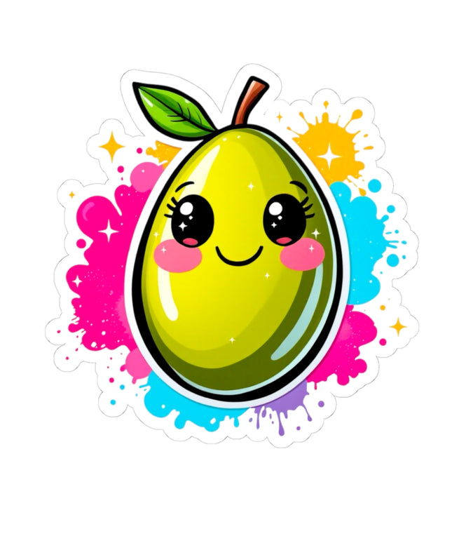 Olive w/Splash ChimePop Stickers