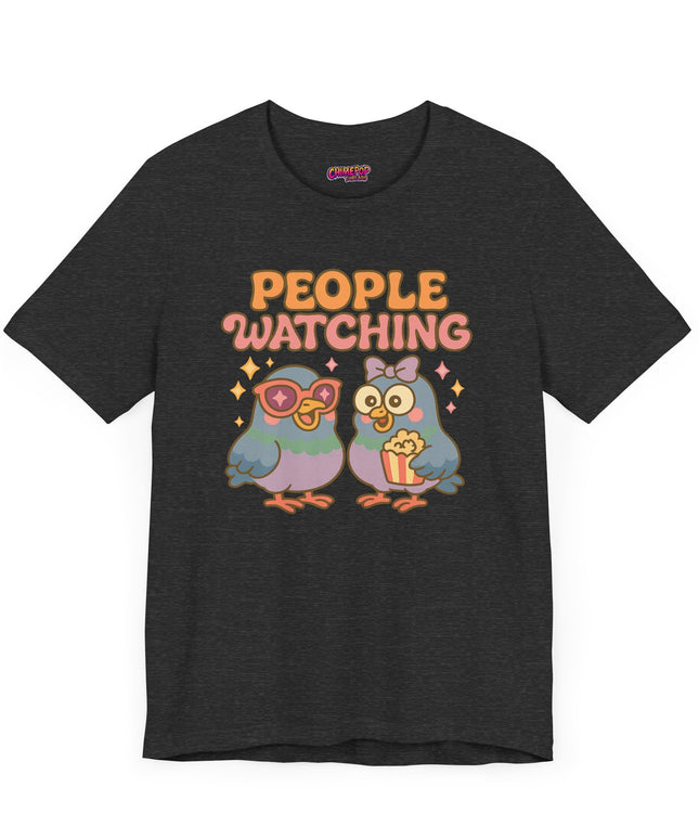 PIGEON PEOPLE WATCHING OVERSIZED TEE