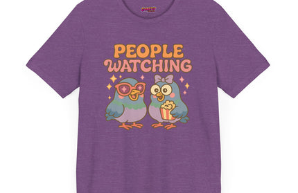 PIGEON PEOPLE WATCHING OVERSIZED TEE