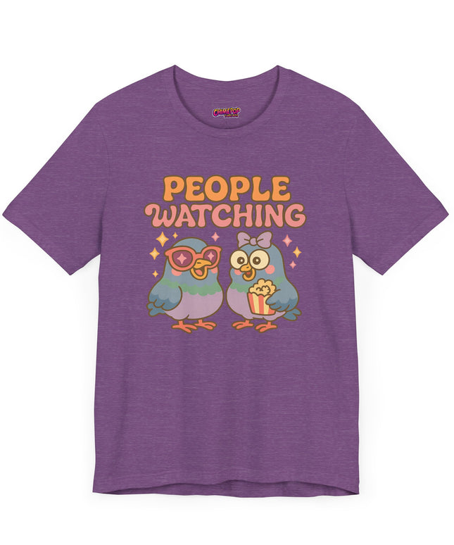 PIGEON PEOPLE WATCHING OVERSIZED TEE