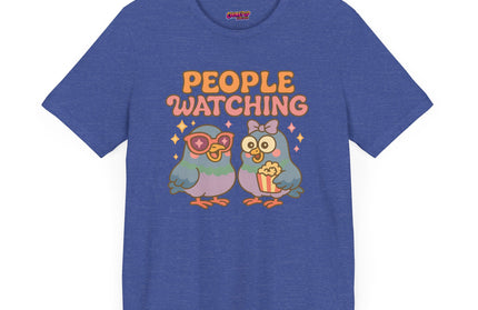 PIGEON PEOPLE WATCHING OVERSIZED TEE