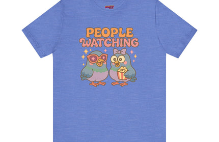 PIGEON PEOPLE WATCHING OVERSIZED TEE