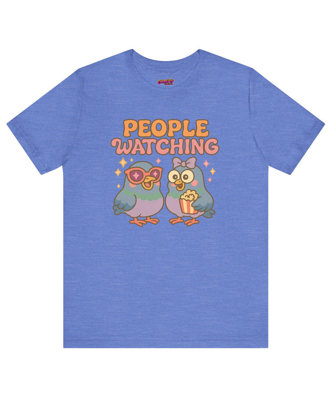 PIGEON PEOPLE WATCHING OVERSIZED TEE