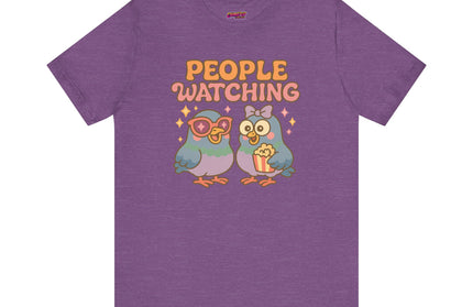 PIGEON PEOPLE WATCHING OVERSIZED TEE