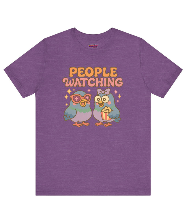 PIGEON PEOPLE WATCHING OVERSIZED TEE