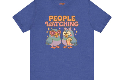 PIGEON PEOPLE WATCHING OVERSIZED TEE
