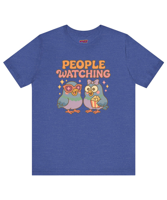 PIGEON PEOPLE WATCHING OVERSIZED TEE