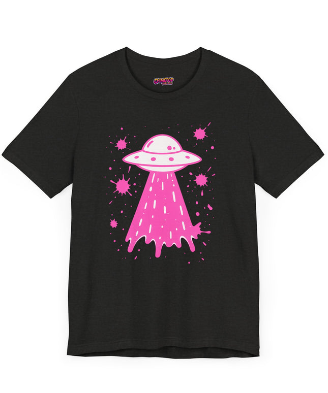 PINK UFO BEAM UP DRIP TEE