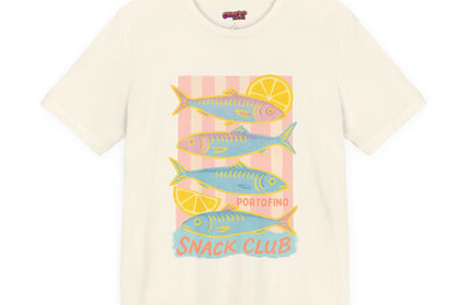 PORTOFINO FISH MARKET SARDINES GRAPHIC TEE