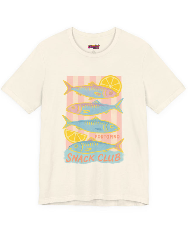 PORTOFINO FISH MARKET SARDINES GRAPHIC TEE