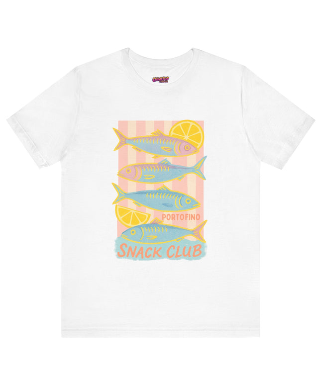 PORTOFINO FISH MARKET SARDINES GRAPHIC TEE