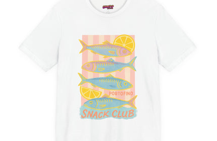 PORTOFINO FISH MARKET SARDINES GRAPHIC TEE
