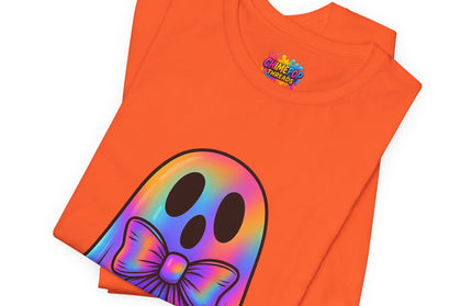 Pastel Ghost with Bow Shirt