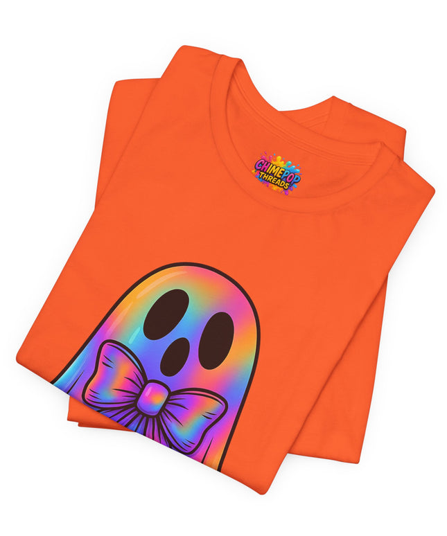 Pastel Ghost with Bow Shirt