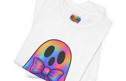 Pastel Ghost with Bow Shirt