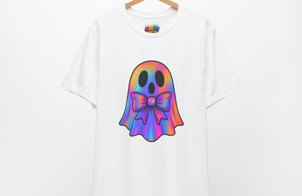 Pastel Ghost with Bow Shirt
