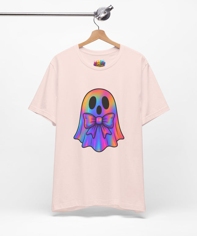 Pastel Ghost with Bow Shirt