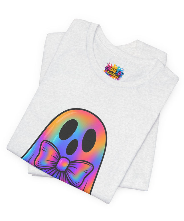 Pastel Ghost with Bow Shirt
