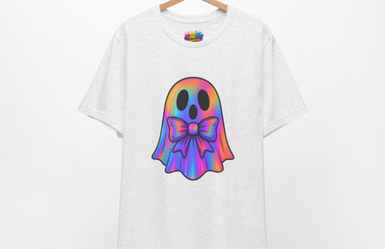 Pastel Ghost with Bow Shirt