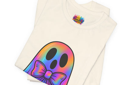 Pastel Ghost with Bow Shirt