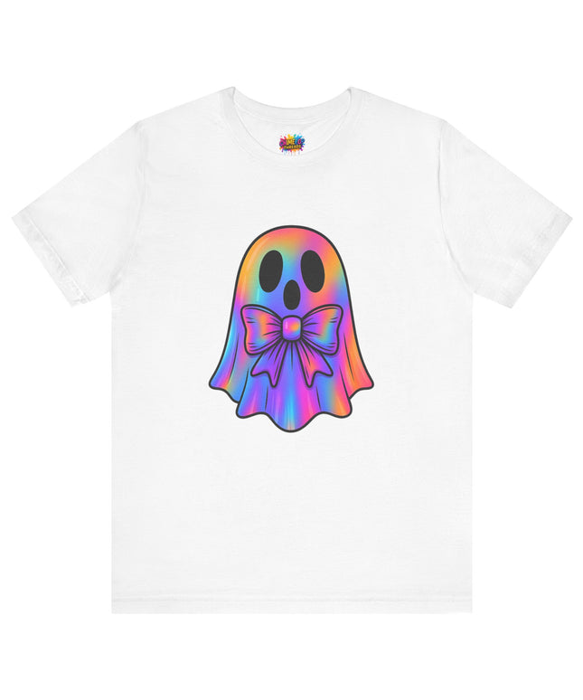 Pastel Ghost with Bow Shirt