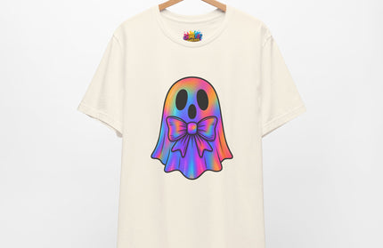 Pastel Ghost with Bow Shirt