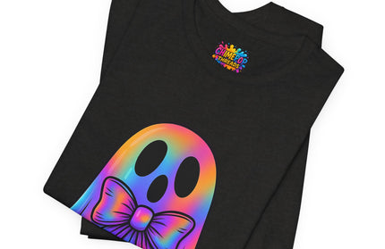 Pastel Ghost with Bow Shirt