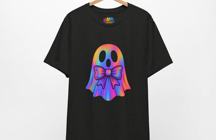 Pastel Ghost with Bow Shirt