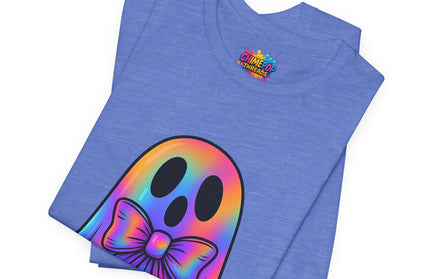 Pastel Ghost with Bow Shirt