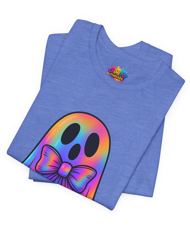 Pastel Ghost with Bow Shirt