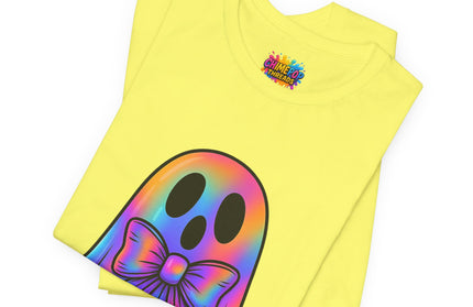 Pastel Ghost with Bow Shirt